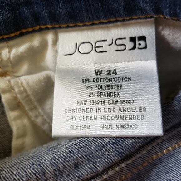Joes Jeans‎ Light Wash Jean Shorts Cotton 24 - Picture 4 of 5